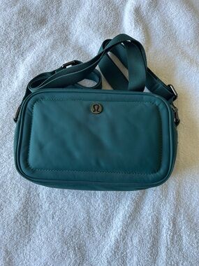 lululemon athletica Teal Crossbody Bag